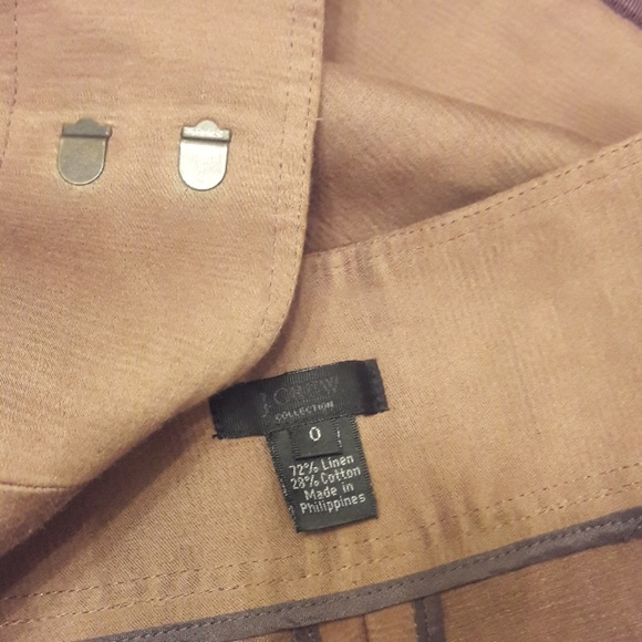 J.Crew/Brown/ Buckled/ Wrap/ Mini Skirt - Picture 8 of 8